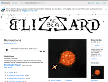 Tablet Screenshot of blizzardatsea.bandcamp.com