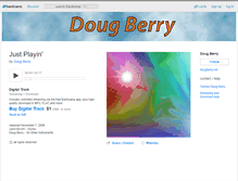 Tablet Screenshot of dougberry.bandcamp.com