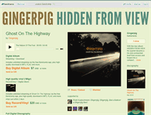 Tablet Screenshot of gingerpig.bandcamp.com
