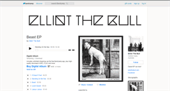 Desktop Screenshot of elliotthebull.bandcamp.com