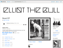 Tablet Screenshot of elliotthebull.bandcamp.com
