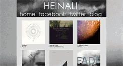 Desktop Screenshot of heinali.bandcamp.com