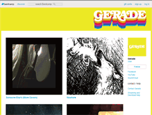 Tablet Screenshot of gerade.bandcamp.com