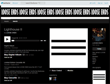 Tablet Screenshot of looseends.bandcamp.com