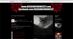 Desktop Screenshot of beggingforincest.bandcamp.com