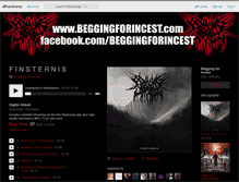 Tablet Screenshot of beggingforincest.bandcamp.com