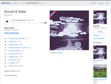 Tablet Screenshot of evacuee.bandcamp.com