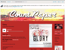 Tablet Screenshot of countpaper.bandcamp.com