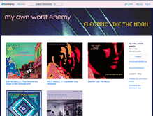 Tablet Screenshot of myownworstenemy.bandcamp.com