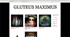 Desktop Screenshot of gluteusmaximus.bandcamp.com