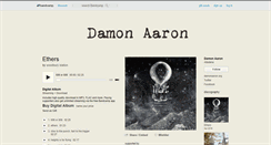 Desktop Screenshot of damonaaron.bandcamp.com
