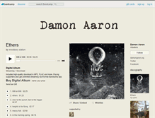 Tablet Screenshot of damonaaron.bandcamp.com