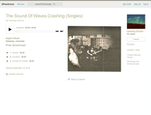 Tablet Screenshot of dancingghosts.bandcamp.com