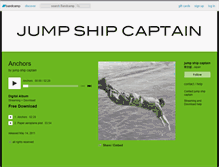 Tablet Screenshot of jumpshipcaptain.bandcamp.com