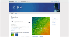 Desktop Screenshot of kiradreamtime.bandcamp.com