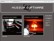 Tablet Screenshot of mussumsoftware.bandcamp.com