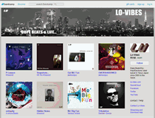 Tablet Screenshot of lo-vibes.bandcamp.com