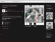 Tablet Screenshot of infinitydotsinfinitydots.bandcamp.com