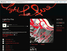 Tablet Screenshot of lightforfire.bandcamp.com