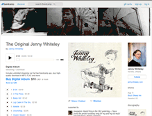 Tablet Screenshot of jennywhiteley.bandcamp.com