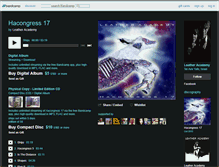 Tablet Screenshot of leatheracademy.bandcamp.com