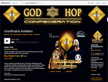 Tablet Screenshot of godhopconfederation.bandcamp.com