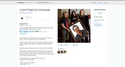 Desktop Screenshot of icantwaitforchristmas.bandcamp.com