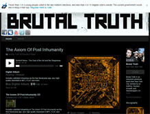 Tablet Screenshot of brutaltruth.bandcamp.com