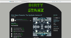 Desktop Screenshot of dirtystanz.bandcamp.com