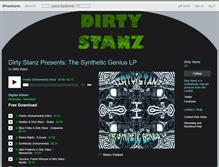 Tablet Screenshot of dirtystanz.bandcamp.com