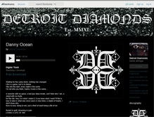 Tablet Screenshot of detroitdiamonds.bandcamp.com