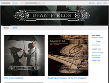 Tablet Screenshot of deanfields.bandcamp.com