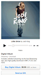 Mobile Screenshot of jodiking.bandcamp.com