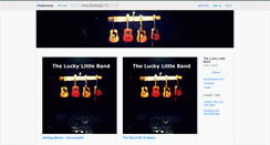 Desktop Screenshot of luckylittleband.bandcamp.com