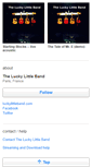 Mobile Screenshot of luckylittleband.bandcamp.com