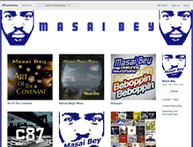 Tablet Screenshot of masaibey.bandcamp.com