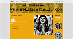 Desktop Screenshot of hellfishfamily.bandcamp.com