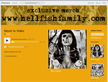 Tablet Screenshot of hellfishfamily.bandcamp.com
