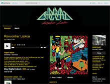 Tablet Screenshot of chocolatmtl.bandcamp.com