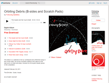 Tablet Screenshot of followingsatellites.bandcamp.com