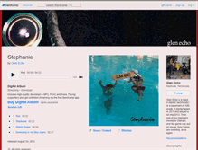 Tablet Screenshot of glenecho.bandcamp.com