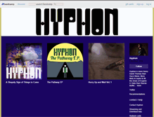 Tablet Screenshot of hyphon.bandcamp.com