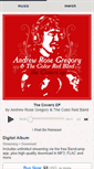 Mobile Screenshot of andrewrosegregory.bandcamp.com