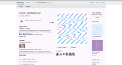 Desktop Screenshot of cooldrinks.bandcamp.com