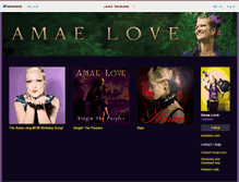 Tablet Screenshot of amaelove.bandcamp.com