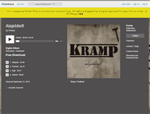 Tablet Screenshot of kramp.bandcamp.com