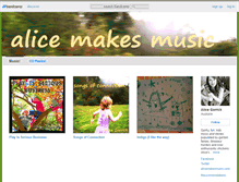 Tablet Screenshot of alicegarrick.bandcamp.com