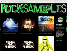 Tablet Screenshot of fucksamples.bandcamp.com