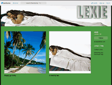 Tablet Screenshot of lexie.bandcamp.com
