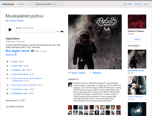 Tablet Screenshot of oranssipazuzu.bandcamp.com